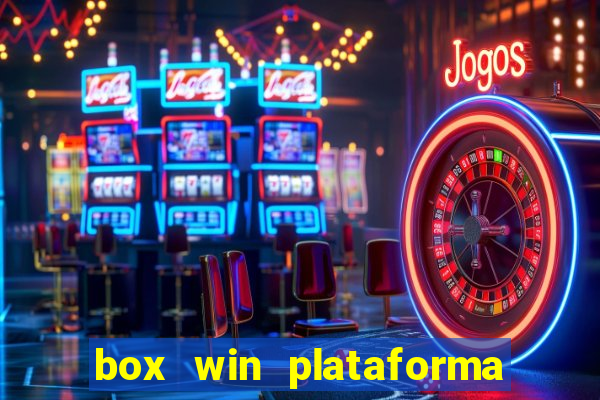 box win plataforma de jogos